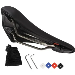 Serfas VAR-2 Chromoly Rails Adjustable Flex Bike Saddle