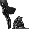 Shimano 105 105 ST-R7120-L Shift/Brake Lever BR-R7170 Hydraulic Disc Brake Caliper - Left/Front 2x Flat Mount BLK