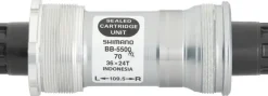 Shimano 105 BB-5500 Bottom Bracket - Italian 70 x 109.5mm Octalink V1 Spindle Interface