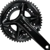 Shimano 105 FC-R7100 Crankset - 170mm 12-Speed 50/34t 110 Asymmetric BCD Hollowtech II Spindle Interface BLK