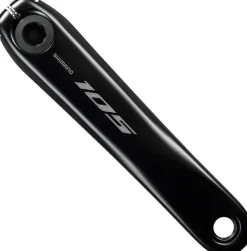 Shimano 105 FC-R7100 Crankset - 170mm 12-Speed 52/36t 110 Asymmetric BCD Hollowtech II Spindle Interface BLK