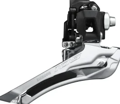 Shimano 105 FD-R7100-F Front Derailleur - 12-Speed Double Braze-On Down-Swing Down-Pull 52t Max