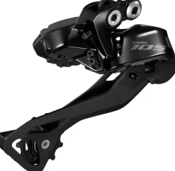 Shimano 105 RD-R7150E Di2 Rear Derailleur - 12-Speed For 2x12 Speed Direct Mount BLK