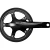 Shimano Alfine FC-S501 Crankset - 170mm 8/9-Speed 130BCD 39t 24mm Hollow Spindle Includes BSA Bottom Bracket BLK