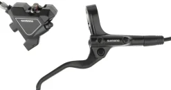 Shimano Altus BL-MT201/BR-UR300 Disc Brake Lever - Rear Hydraulic Flat Mount Resin Pads BLK