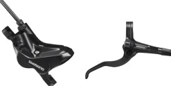 Shimano BR-MT420 Disc Brake BL-MT401 Lever - Rear Hydraulic 4-Piston Post Mount BLK