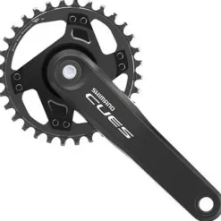 Shimano CUES FC-U4000-1 Crankset - 175mm 9/10/11-Speed 32t Riveted Square Taper JIS Spindle Interface BLK