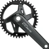 Shimano CUES FC-U8000-1 Crankset - 175mm 9/10/11-Speed 42t Asymmetric 96 BCD Hollowtech II BLK