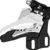 Shimano CUES FD-U4000-E Front Derailleur - 9/10-Speed Double Side Swing E-Type Mount 36/40t Max BLK/Silver