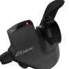 Shimano CUES SL-U4000-L Shifter - Left 2-Speed Rapidfire Plus Mono Optical Gear Display BLK