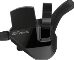 Shimano CUES SL-U6000-L Shifter - Left 2-Speed Rapidfire Plus Mono Optical Gear Display BLK