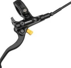 Shimano Deore BL-M4100/BR-MT410 Disc Brake Lever - Rear Hydraulic Resin Pads Gray