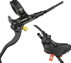 Shimano Deore BL-M4100/BR-MT420 Disc Brake Lever - Rear Hydraulic Resin Pads Gray
