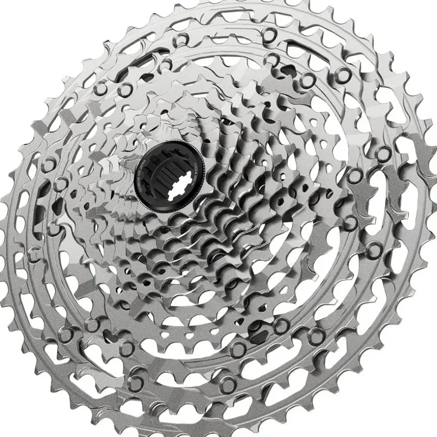 Shimano Deore CS-M6100-12 Cassette - 12-Speed 10-51t Silver For Hyperglide+