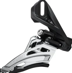 Shimano Deore FD-M5100-D Front Derailleur - 11-Speed Double Side Swing Front Pull Direct Mount BLK/Silver