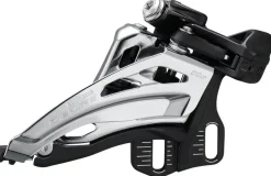 Shimano Deore FD-M5100-E Front Derailleur - 11-Speed Double Side Swing Front Pull E-Type Mount BLK/Silver