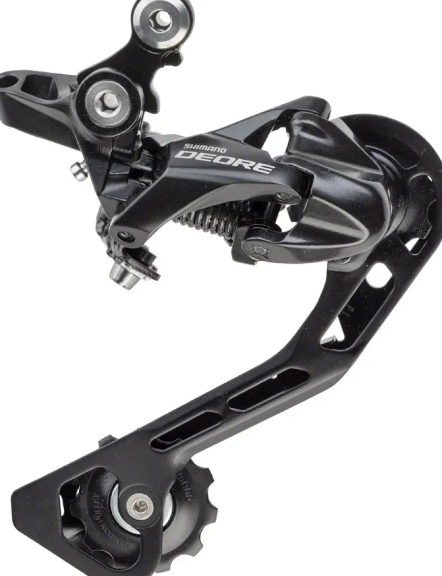 Shimano Deore RD-T6000-SGS Rear Derailleur - 10 Speed Long Cage Black