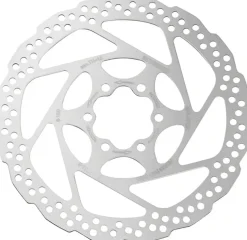 Shimano Deore SM-RT56-SP Disc Brake Rotor - 160mm 6-Bolt For Resin Pads Only Silver