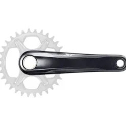 Shimano DEORE XT FC-M8130-1 Crankset - 170mm 12-Speed Direct Mount Hollowtech II Spindle Interface BLK