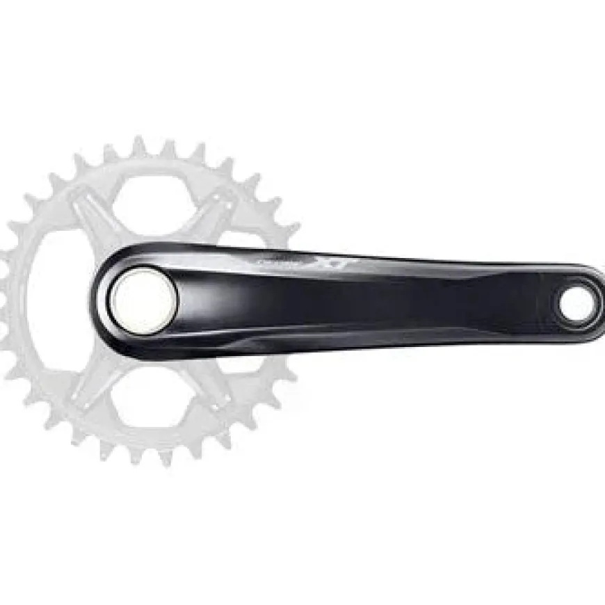 Shimano DEORE XT FC-M8130-1 Crankset - 165mm 12-Speed Direct Mount Hollowtech II Spindle Interface BLK
