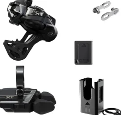 Shimano Deore XT M8250 Di2 Wireless Upgrade Kit - M8250-GS Rear Derailleur M8250-R Shifter Battery Charger Quick Link