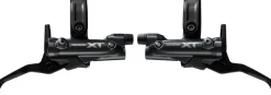 Shimano Deore XT M8200/8220 Disc Brake Upgrade Kit - Right Left BL-M8200 Levers Post Mount Front Rear BR-M8220 4-Piston Calipers