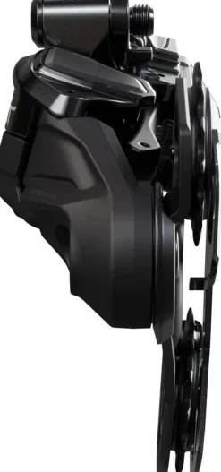 Shimano Deore XT RD-M8250-GS Di2 Wireless Rear Derailleur - 12-Speed Medium Cage Shadow ES BLK/Gray