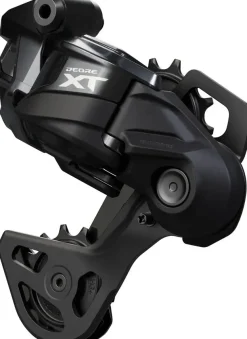 Shimano Deore XT RD-M8250-GS Di2 Wireless Rear Derailleur - 12-Speed Medium Cage Shadow ES BLK/Gray