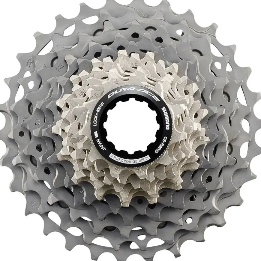 Shimano Dura-Ace CS-R9200 Cassette - 12-Speed 11-34t Gray