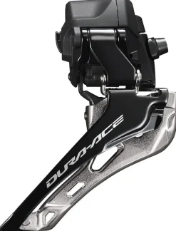 Shimano Dura-Ace FD-R9250 Di2 Front Derailleur - 2x12-Speed Braze-on Down Swing For 50-55t Max BLK/Silver