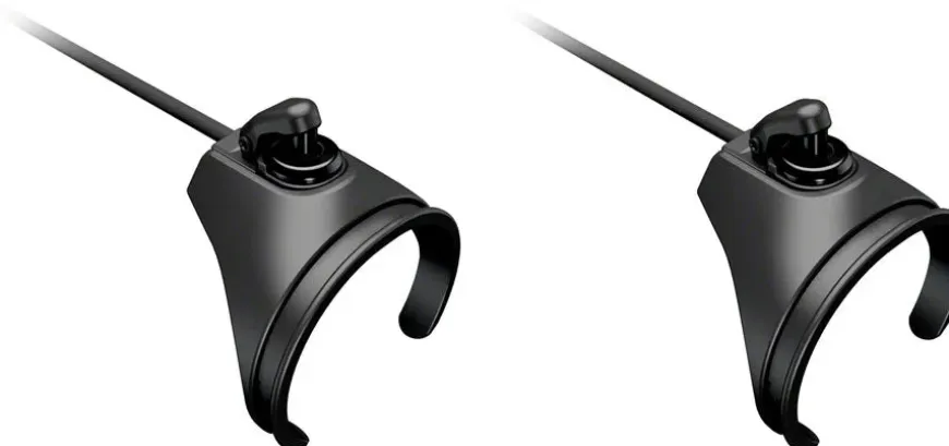Shimano Dura-Ace SW-RS801-T Satellite Shifter Tops - Pair 260mm Cable Black