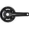 Shimano FC-MT210-B2 Crankset - 170mm 9-Speed 36/22t Riveted 51.8mm Chainline BLK