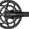 Shimano FC-R345-L Crankset - 175mm 9-Speed 50/34t 5-bolt / 110 BCD Octalink V2 Spindle Interface BLK