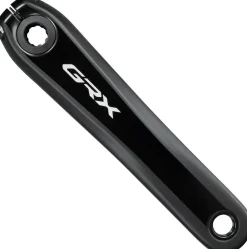 Shimano GRX FC-RX820-2 Crankset - 170mm 12-Speed 48/31t 110/80 BCD Hollowtech II BLK