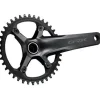 Shimano GRX FC-RX600-1 Crankset - 172.5mm 11-Speed 40t 110 BCD Hollowtech II Spindle Interface BLK