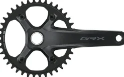 Shimano GRX FC-RX610-1 Crankset - 170mm 12-Speed 40t 110 BCD Hollowtech II Spindle Interface BLK
