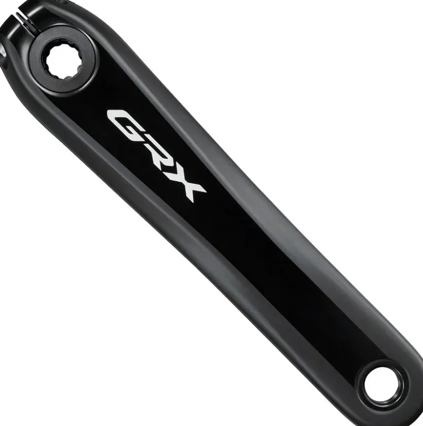 Shimano GRX FC-RX820-2 Crankset - 172.5mm 12-Speed 48/31t 110/80 BCD Hollowtech II BLK