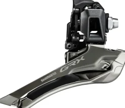Shimano GRX FD-RX820-F Front Derailleur - 12-Speed Double Braze-On Down Swing Down Pull 48t Max