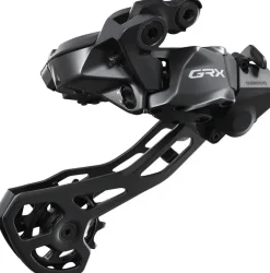 Shimano GRX RD-RX825 Di2 Rear Derailleur - 12-Speed Long Cage With Clutch For 2x BLK
