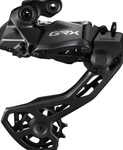 Shimano GRX RD-RX825 Di2 Rear Derailleur - 12-Speed Long Cage With Clutch For 2x BLK