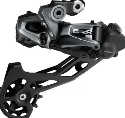 Shimano GRX RD-RX815 Rear Derailleur - 11-Speed Long Cage BLK With Clutch Di2 For 1x 2x