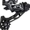 Shimano GRX RD-RX810 Rear Derailleur - 11-Speed Long Cage BLK With Clutch For 1x 2x 34t Low Sprocket Max