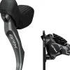 Shimano GRX ST-RX820-LA Brake/Dropper Remote Lever BR-RX820 Hydraulic Disc Brake Caliper - Left/Front Flat Mount Caliper