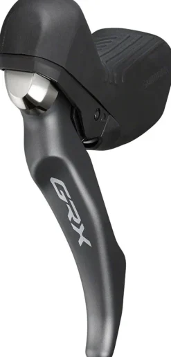 Shimano GRX ST-RX810-LA/BR-RX810 Disc Brake Lever/Drop Bar Seatpost Remote - Front Hydraulic Flat Mount Resin Pads BLK