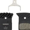 Shimano L05A-RF Disc Brake Pad Spring - Resin Compound Finned Alloy Back Plate Box/25 pair