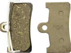 Shimano M04-RX Disc Brake Pads Spring - Resin Compound Steel Back Plate Fits XT M755 One Pair