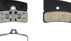 Shimano P04C-MF Disc Brake Pads Springs - Metal Compound Finned Aluminum Stainless Steel Back Plate One Pair