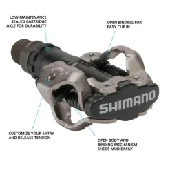 Shimano PD-M520 Mountain Bike Pedals