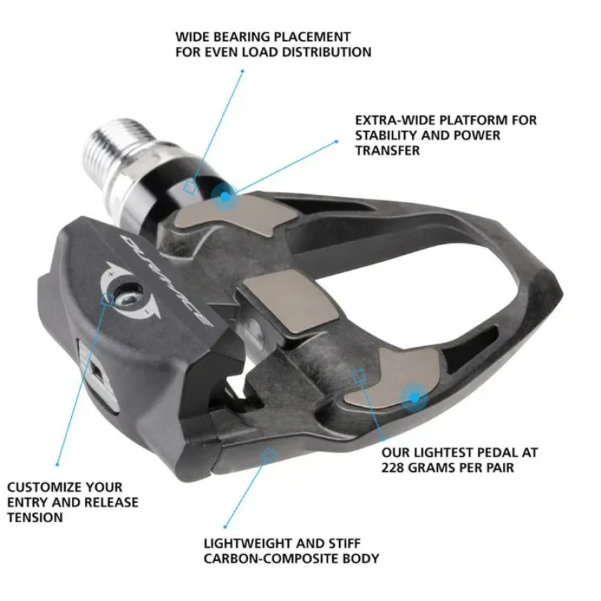 Shimano PD-R9100 Dura-Ace Road Bike Pedals