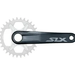 Shimano SLX FC-M7100-1 Crankset - 175mm 12-Speed 1x Direct Mount Hollowtech II Spindle Interface BLK